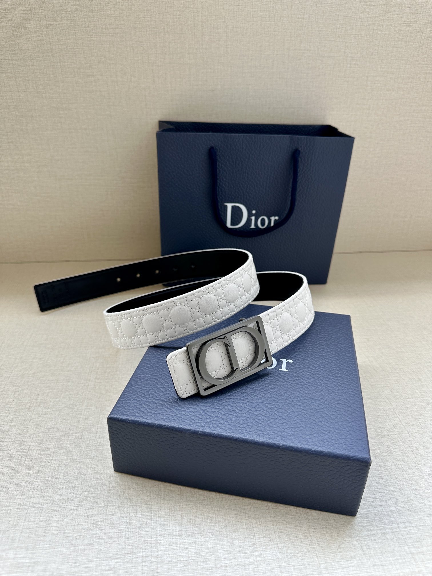 Dior Leather Belts 1:1 Mirror Version