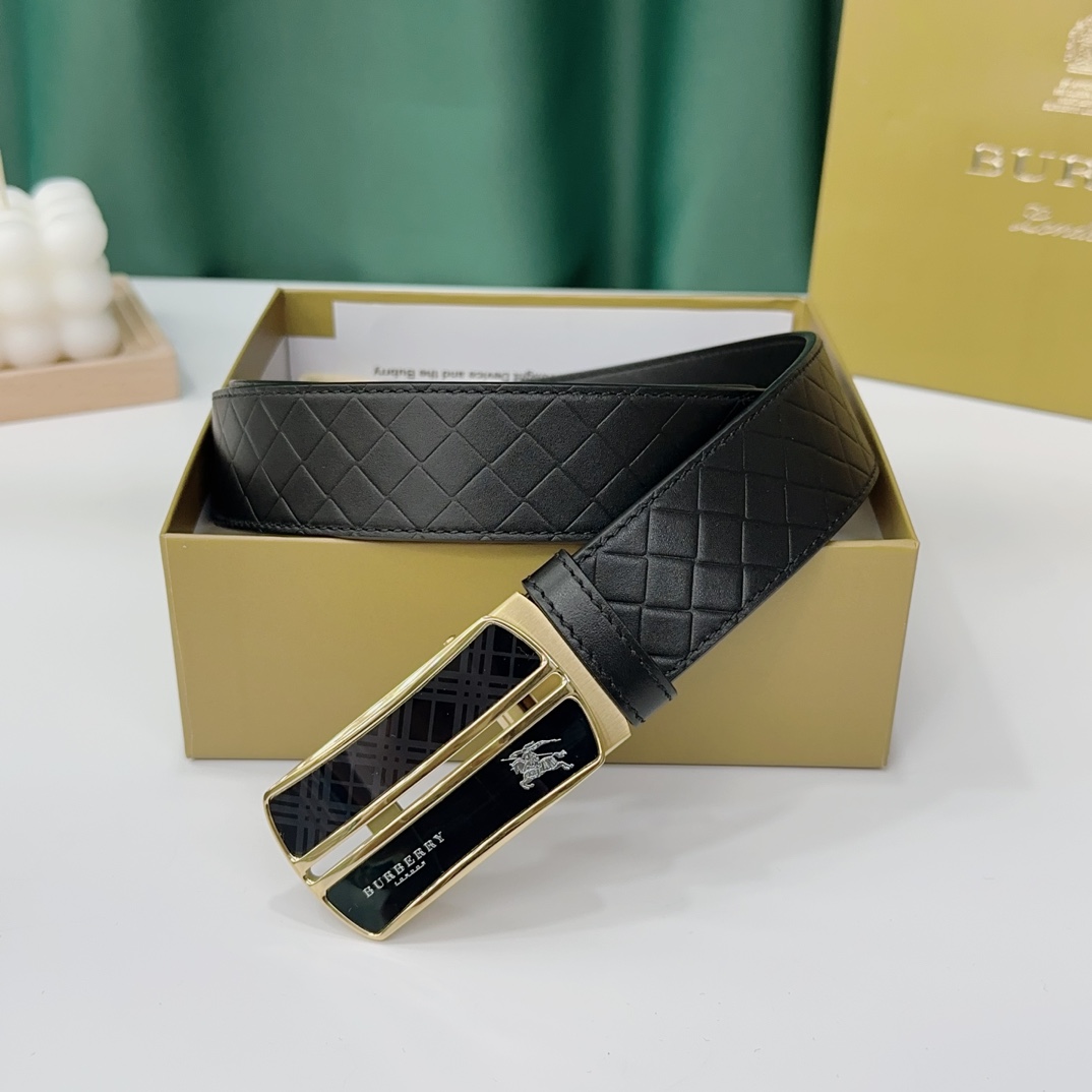 Burberry Leather Belts 1:1 Mirror Version