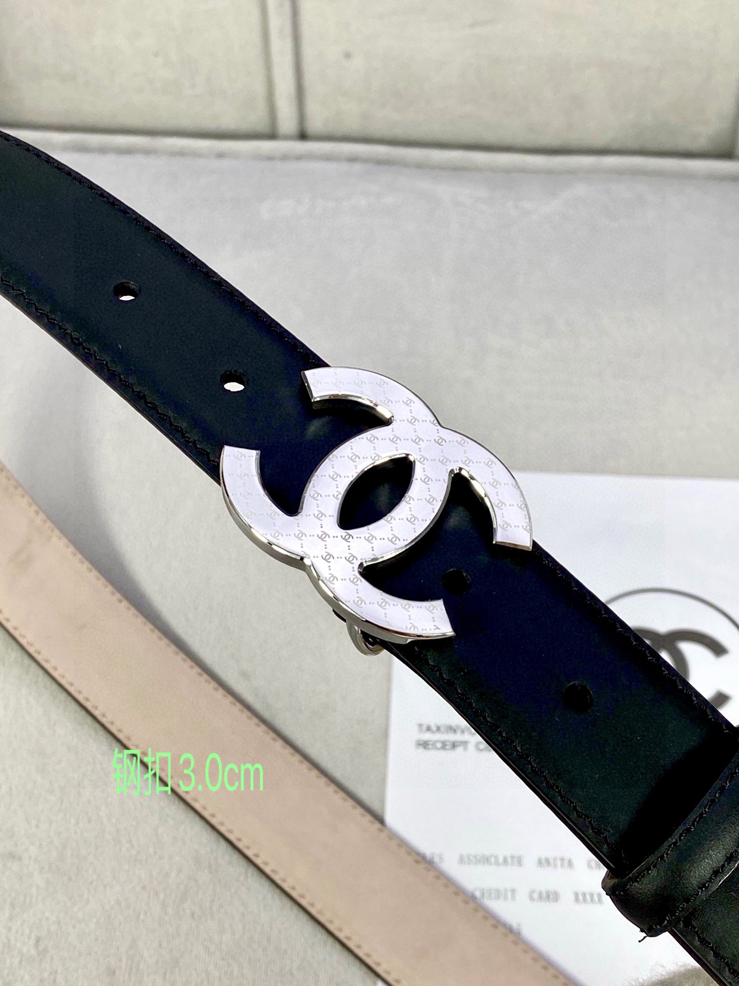 Chanel Leather Belts 1:1 Mirror Version
