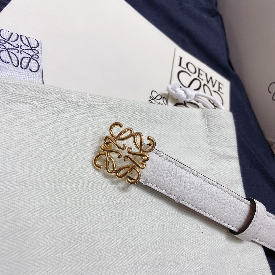 Loewe Leather Belts 1:1 Mirror Version