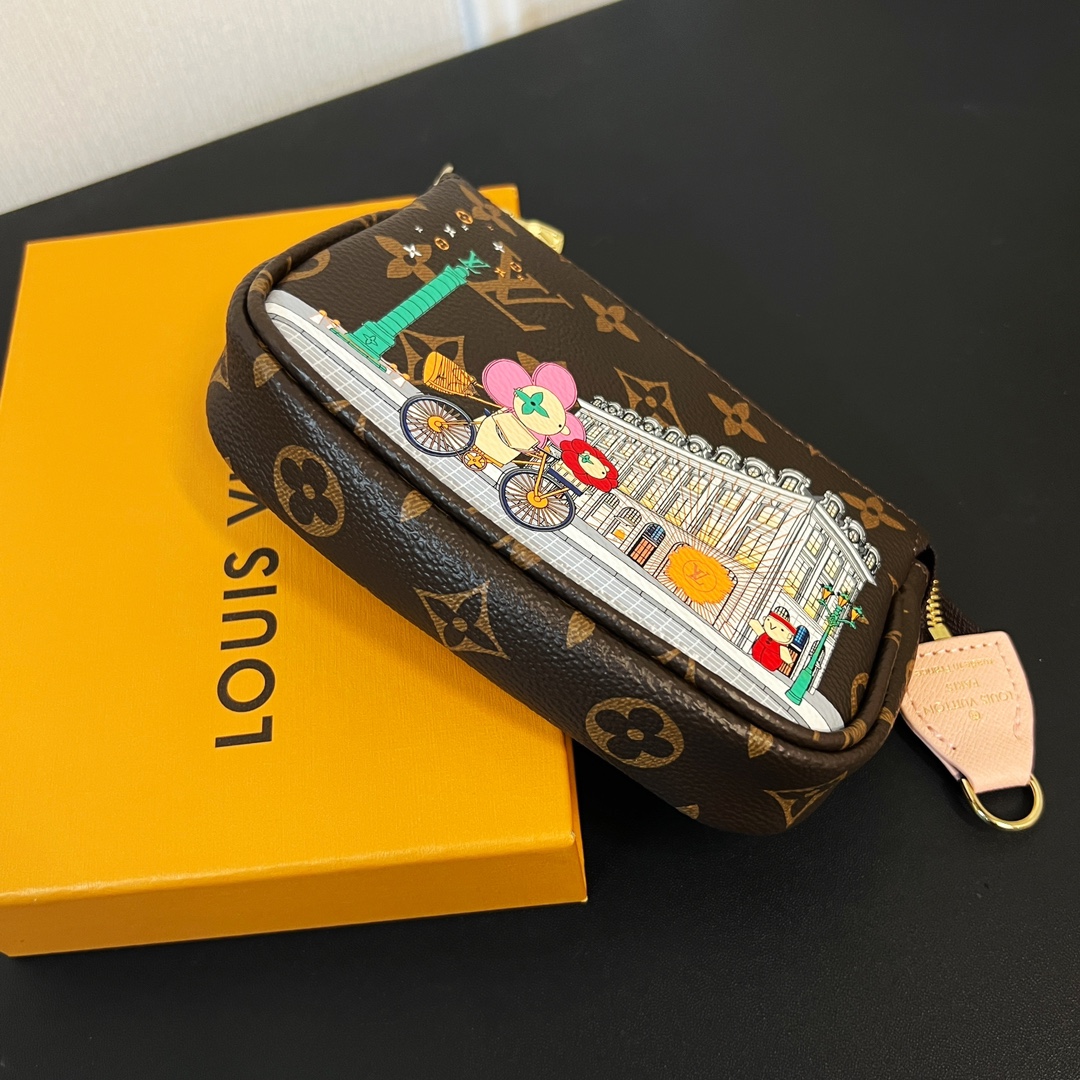 Louis Vuitton Multi Pochette Accessories Mini Bag Purse