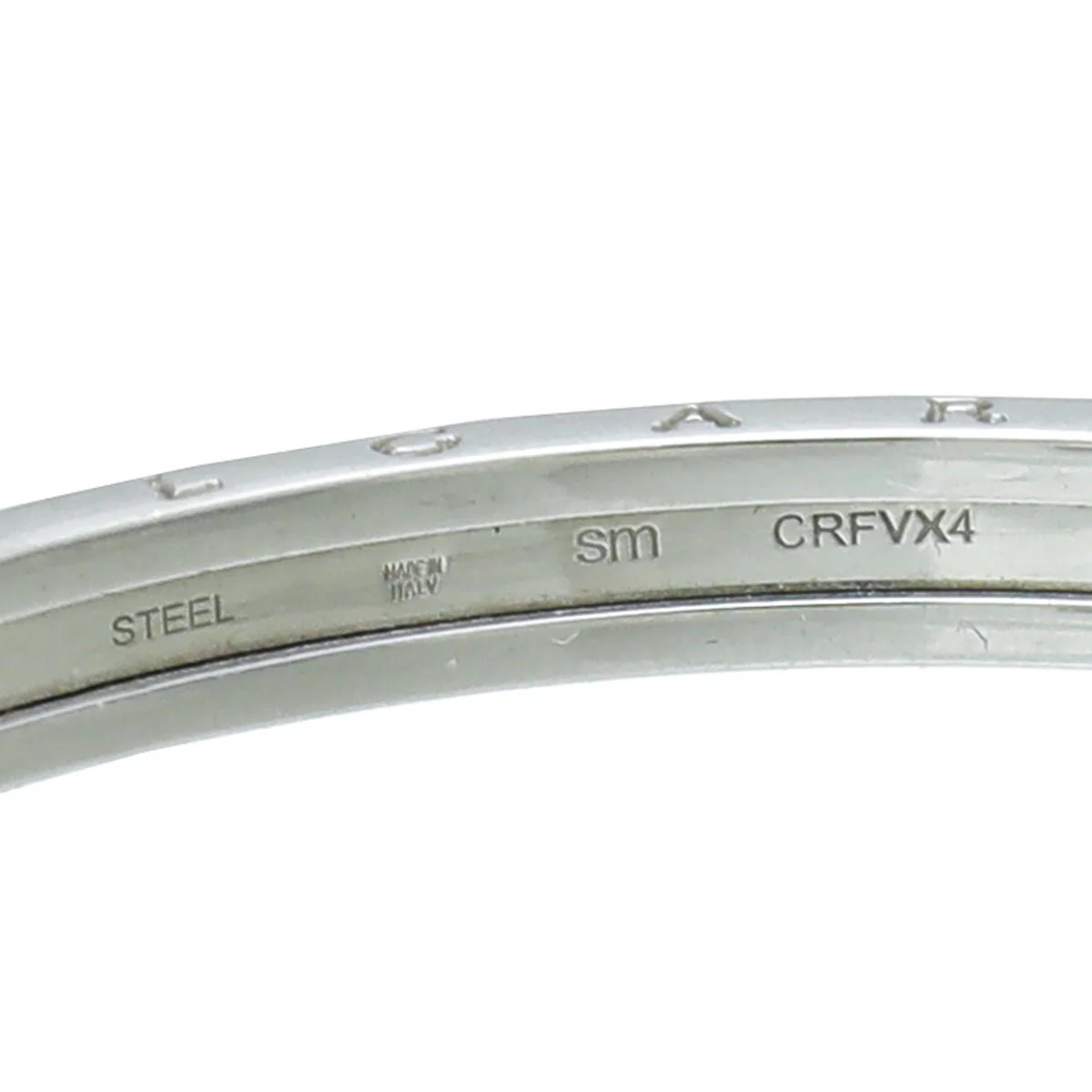 Bvlgari Steel & Gold B. Zero1 Cuff Bracelet