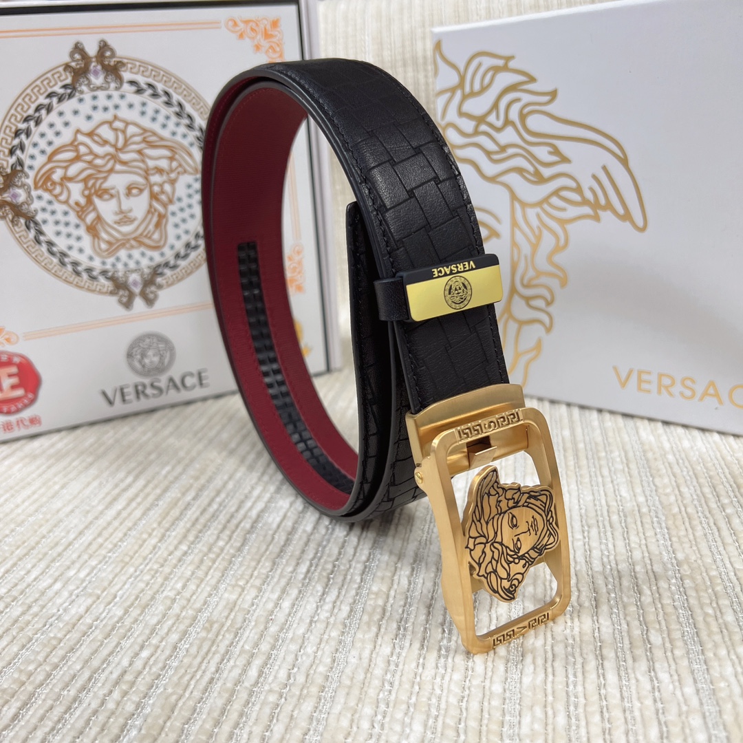 Versace Leather Belts 1:1 Mirror Version