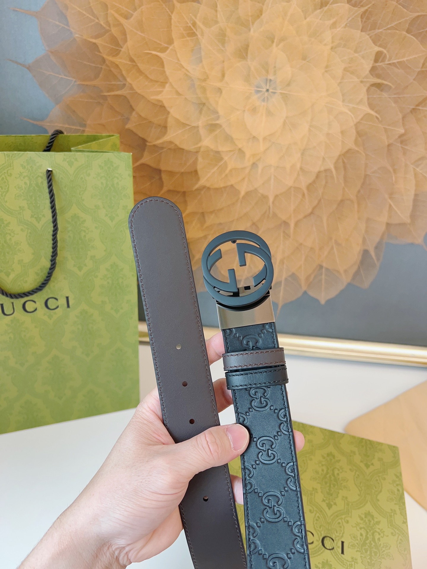 Gucci Leather Belts 1:1 Mirror Version