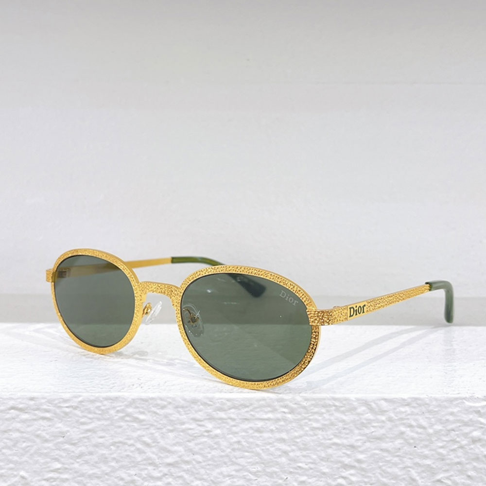 Dior Slim Metal Gold Frame sunglasses Top quality (Replica）