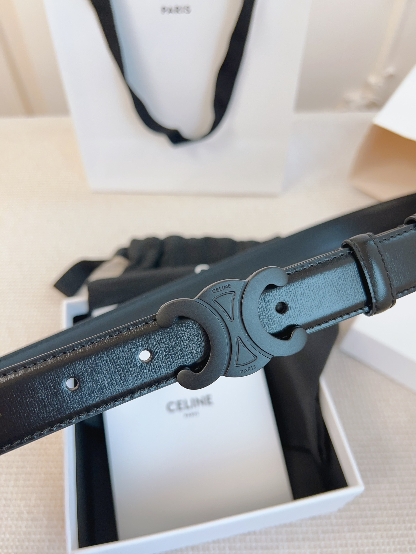 Celine Leather Belts 1:1 Mirror Version