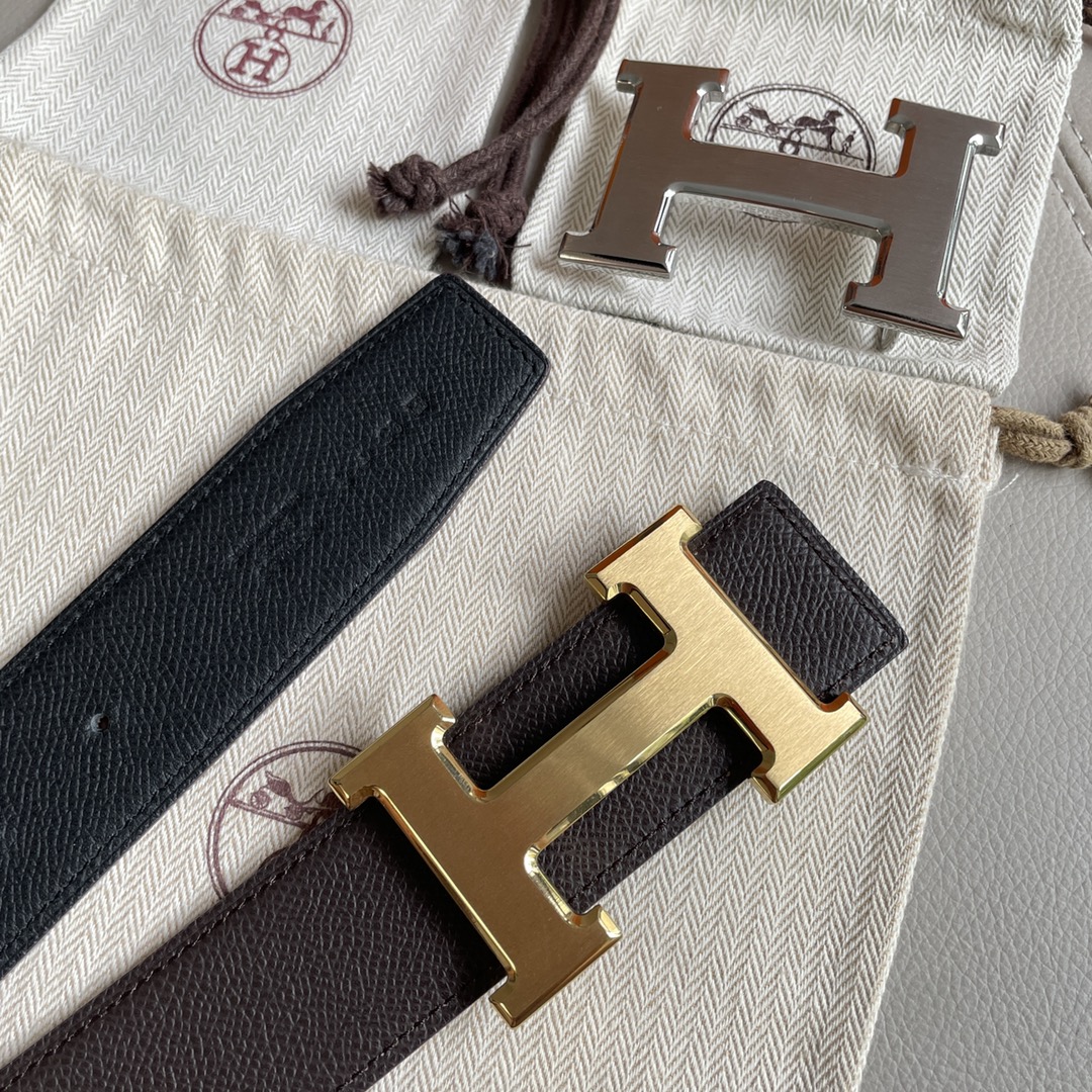 Hermes Leather Belts 1:1 Mirror Version