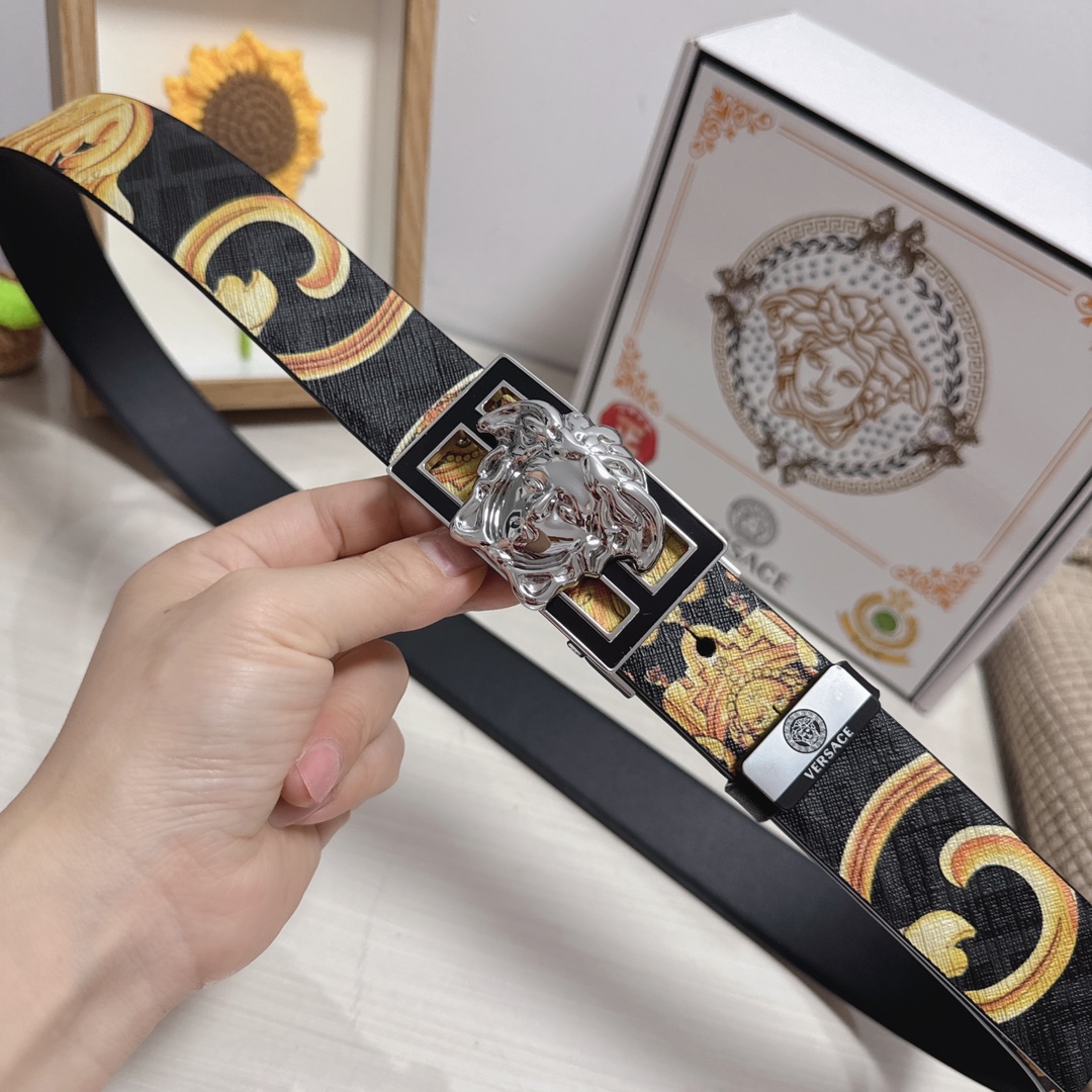 Versace Leather Belts 1:1 Mirror Version