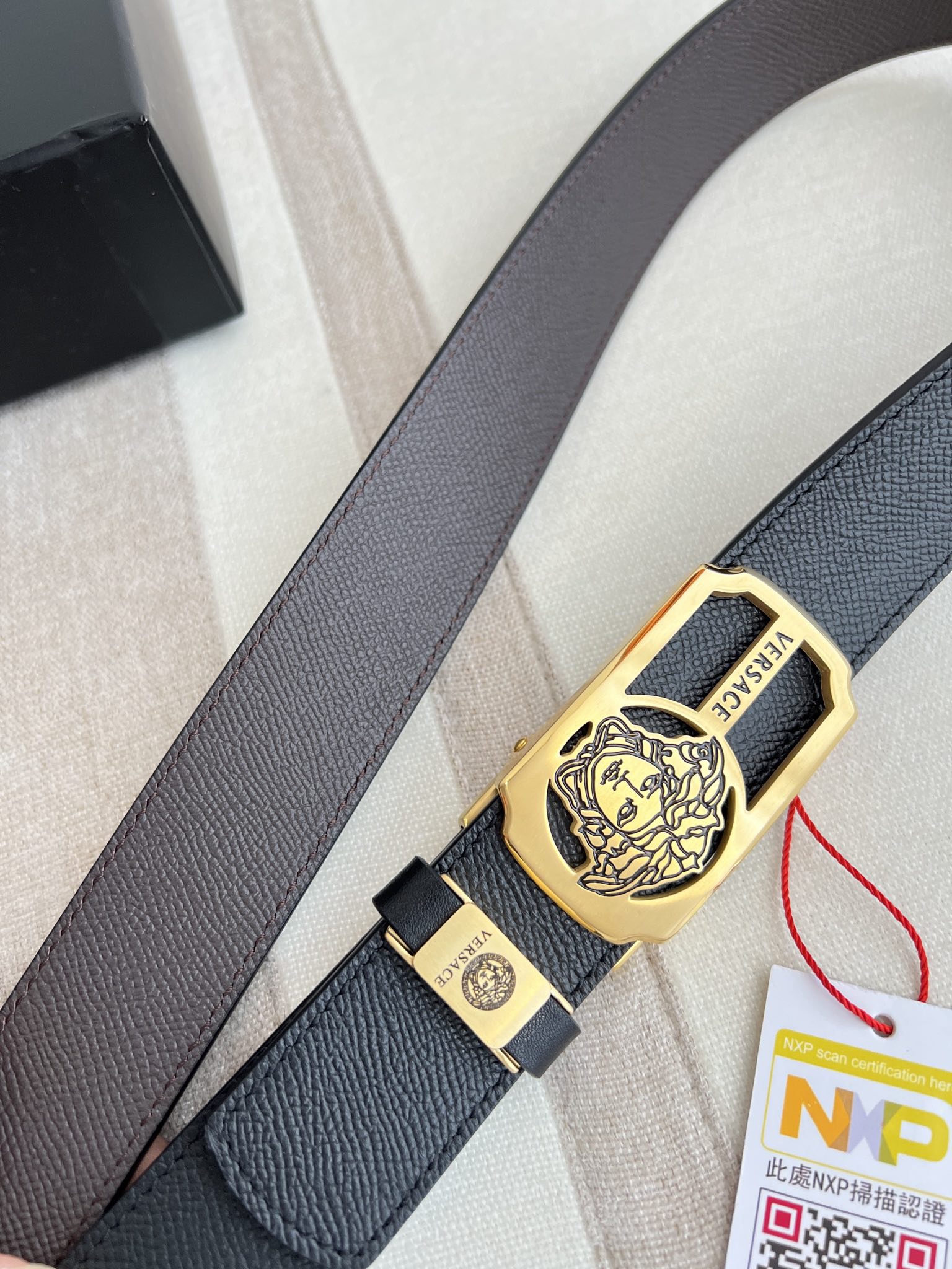 Versace Leather Belts 1:1 Mirror Version