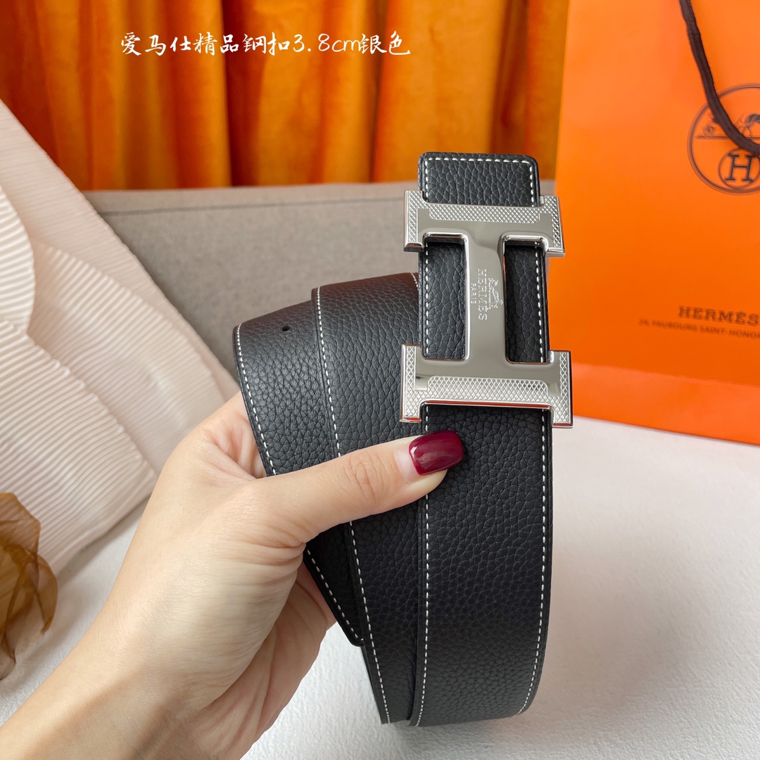 Hermes Leather Belts 1:1 Mirror Version
