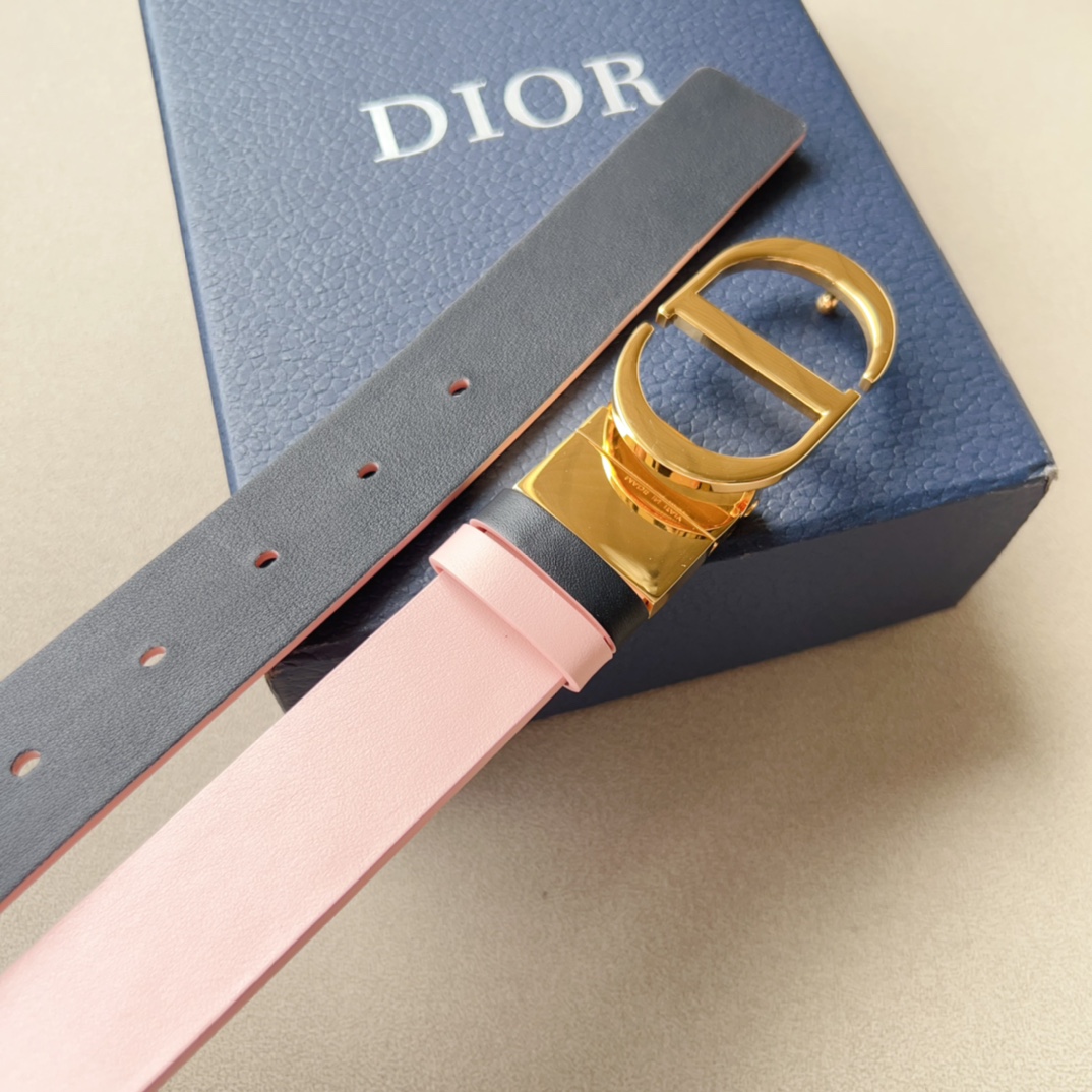 Dior Leather Belts 1:1 Mirror Version
