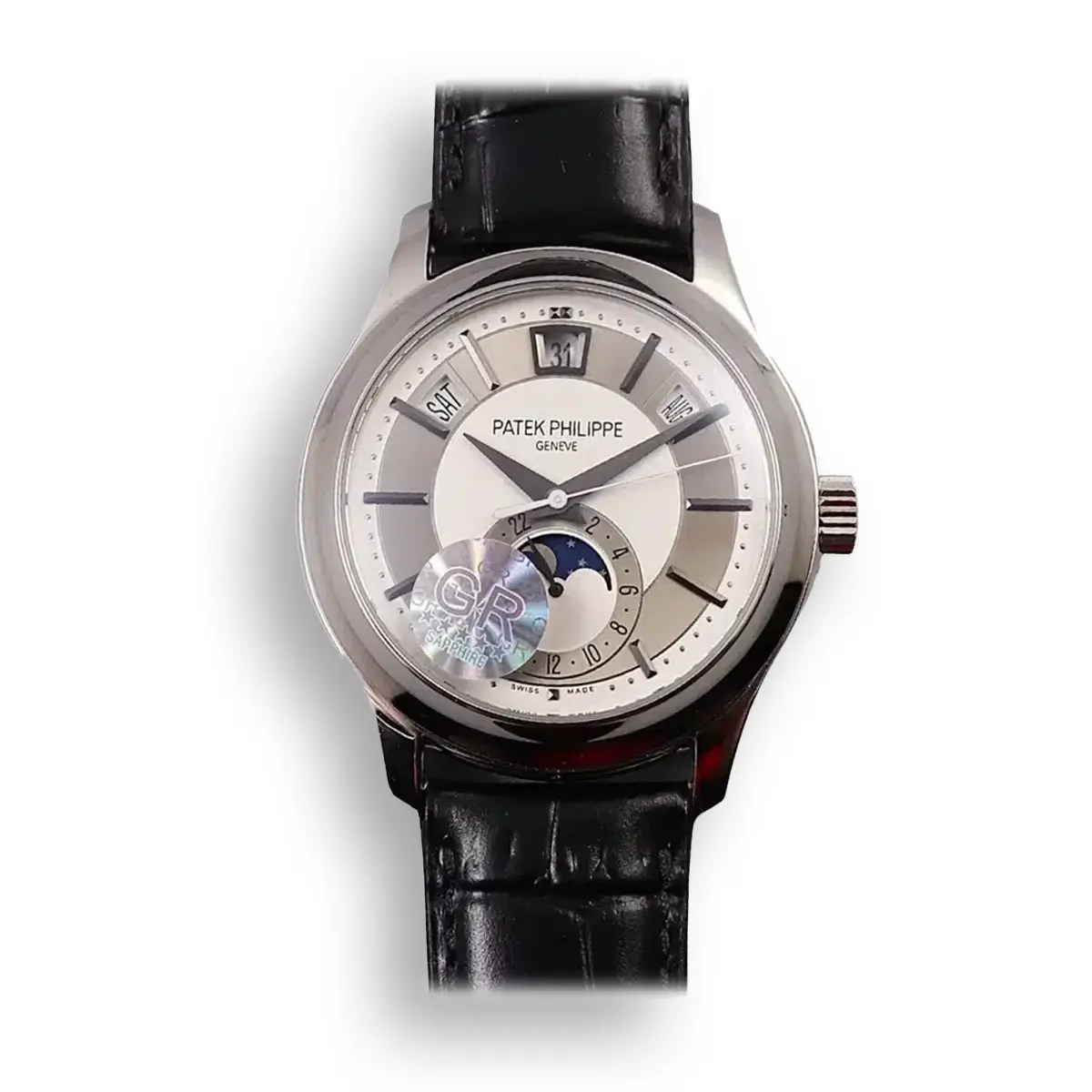 Complications 5205G ANNUAL CALENDAR, MOON PHASES.  40 mm,Steel