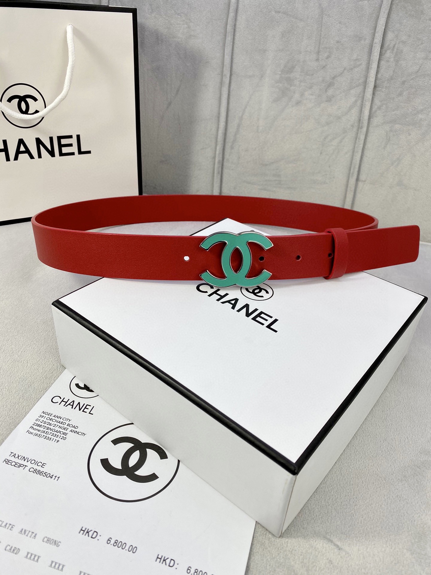 Chanel Leather Belts 1:1 Mirror Version