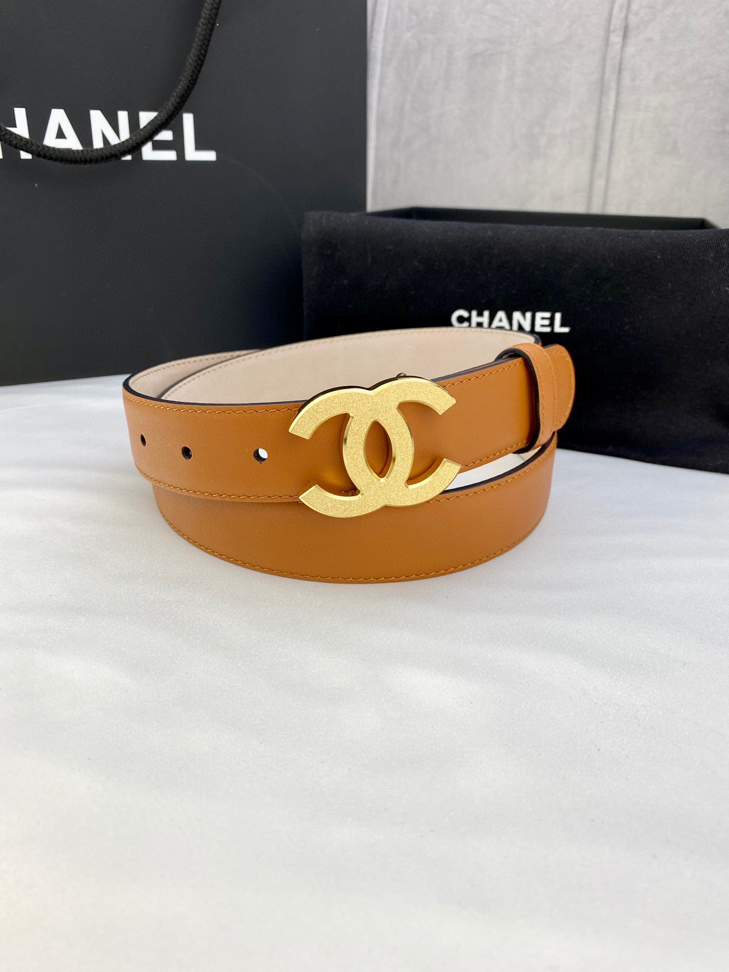 Chanel Leather Belts 1:1 Mirror Version