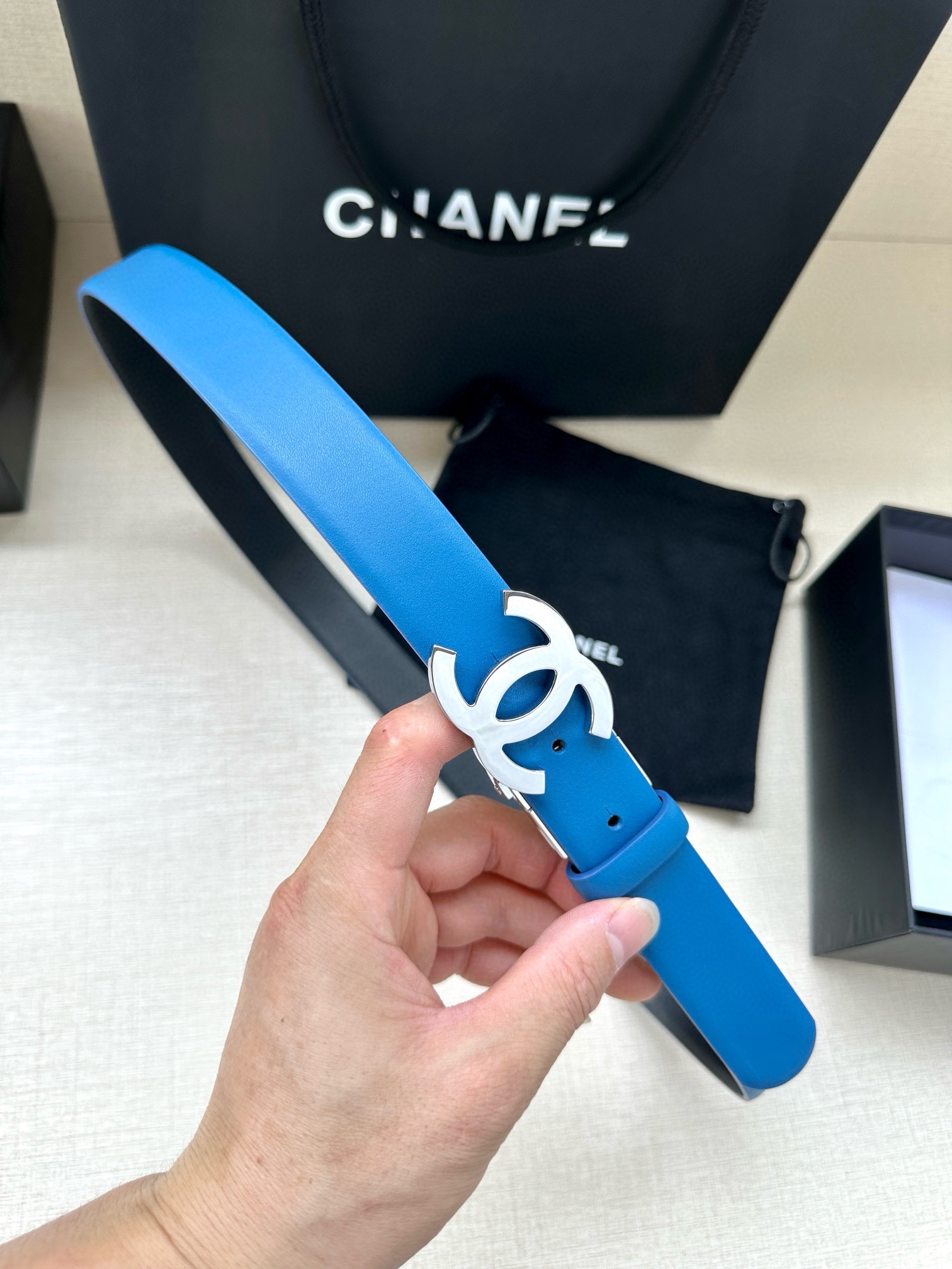 Chanel Leather Belts 1:1 Mirror Version