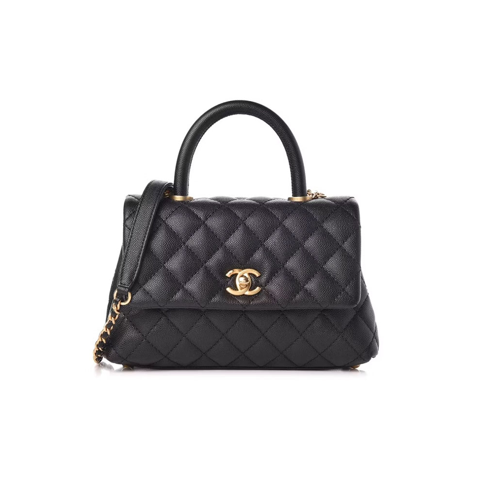 Chanel Coco Handle  Bag Small Shoulder Bag  (Replica)