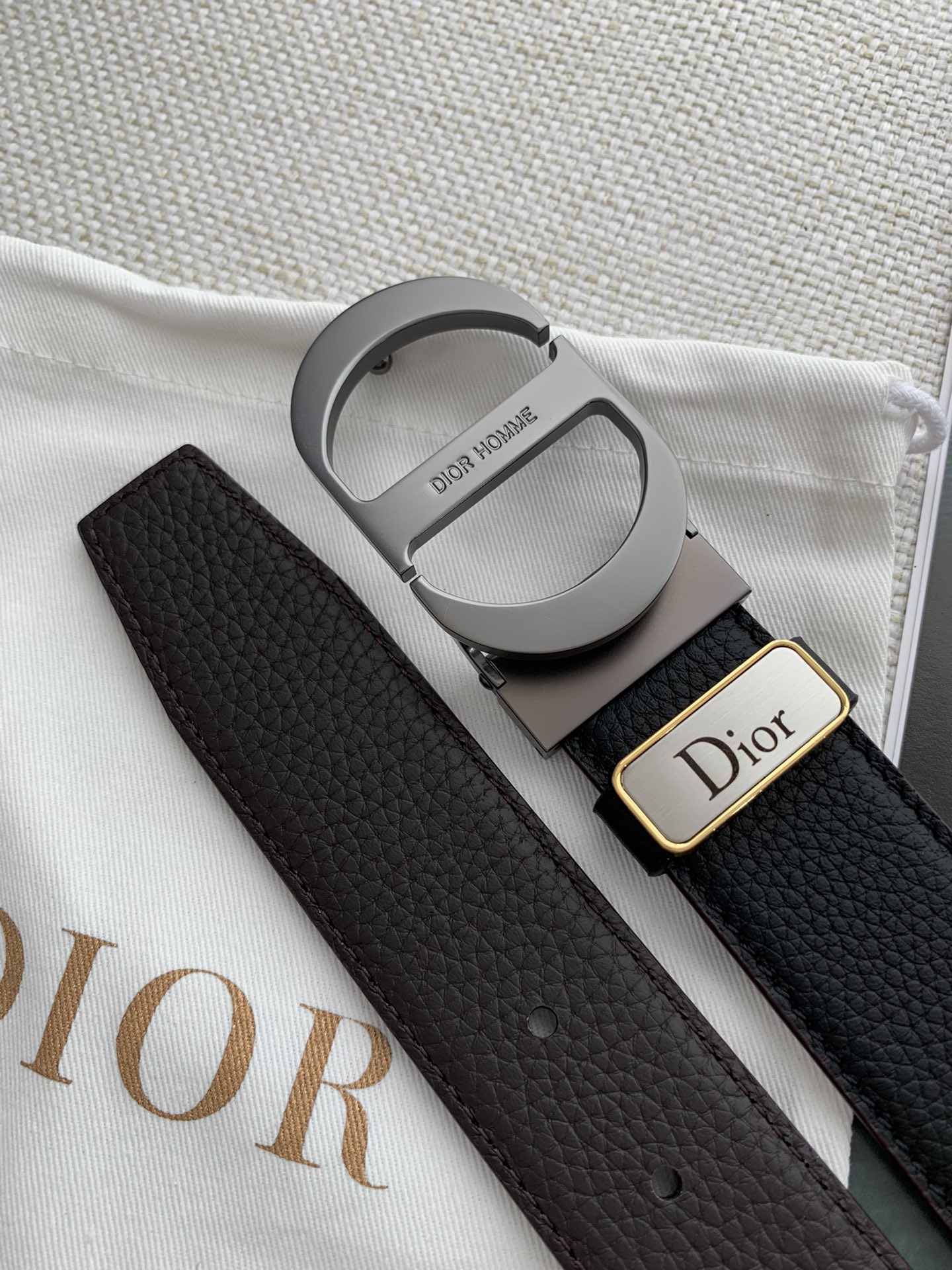 Dior Leather Belts 1:1 Mirror Version