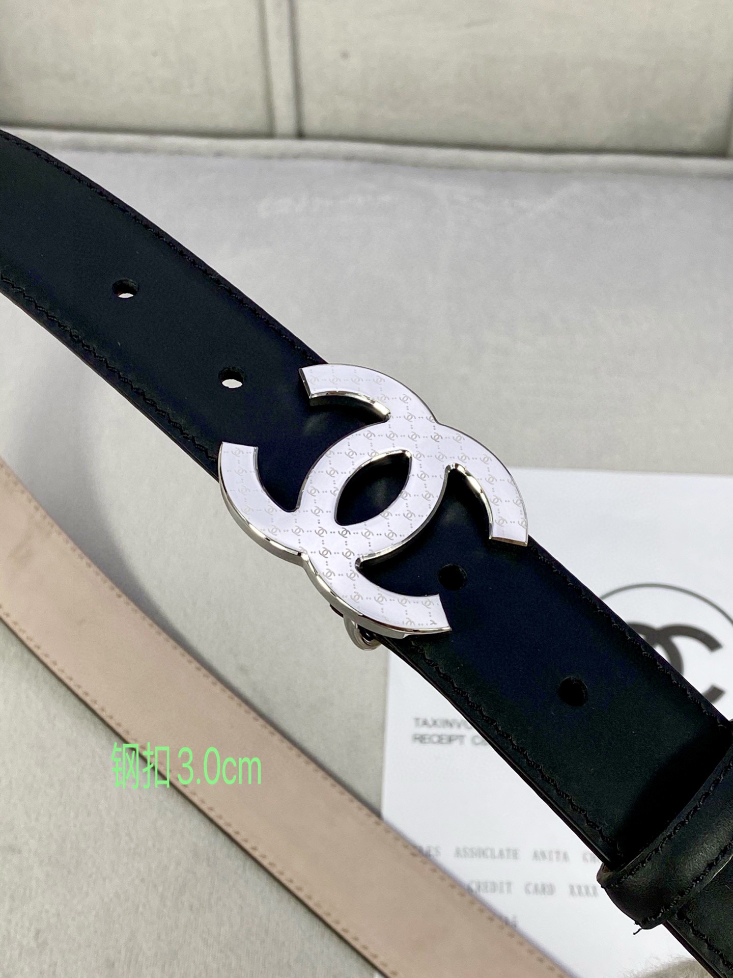 Chanel Leather Belts 1:1 Mirror Version