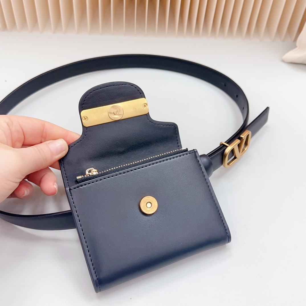 Valentino Leather Belts 1:1 Mirror Version