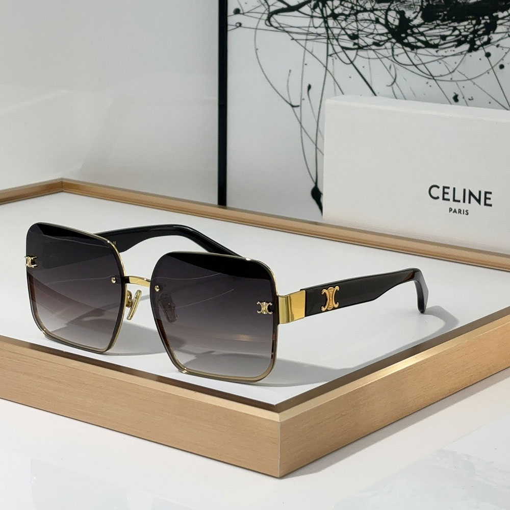 Celine  Recycle Metal frame  sunglasses Top quality （Replica）