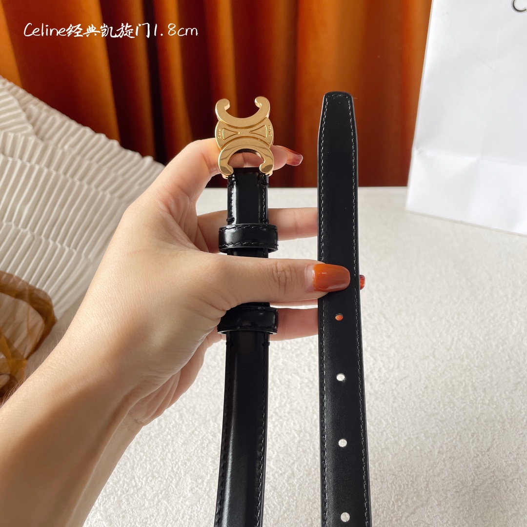 Celine Leather Belts 1:1 Mirror Version