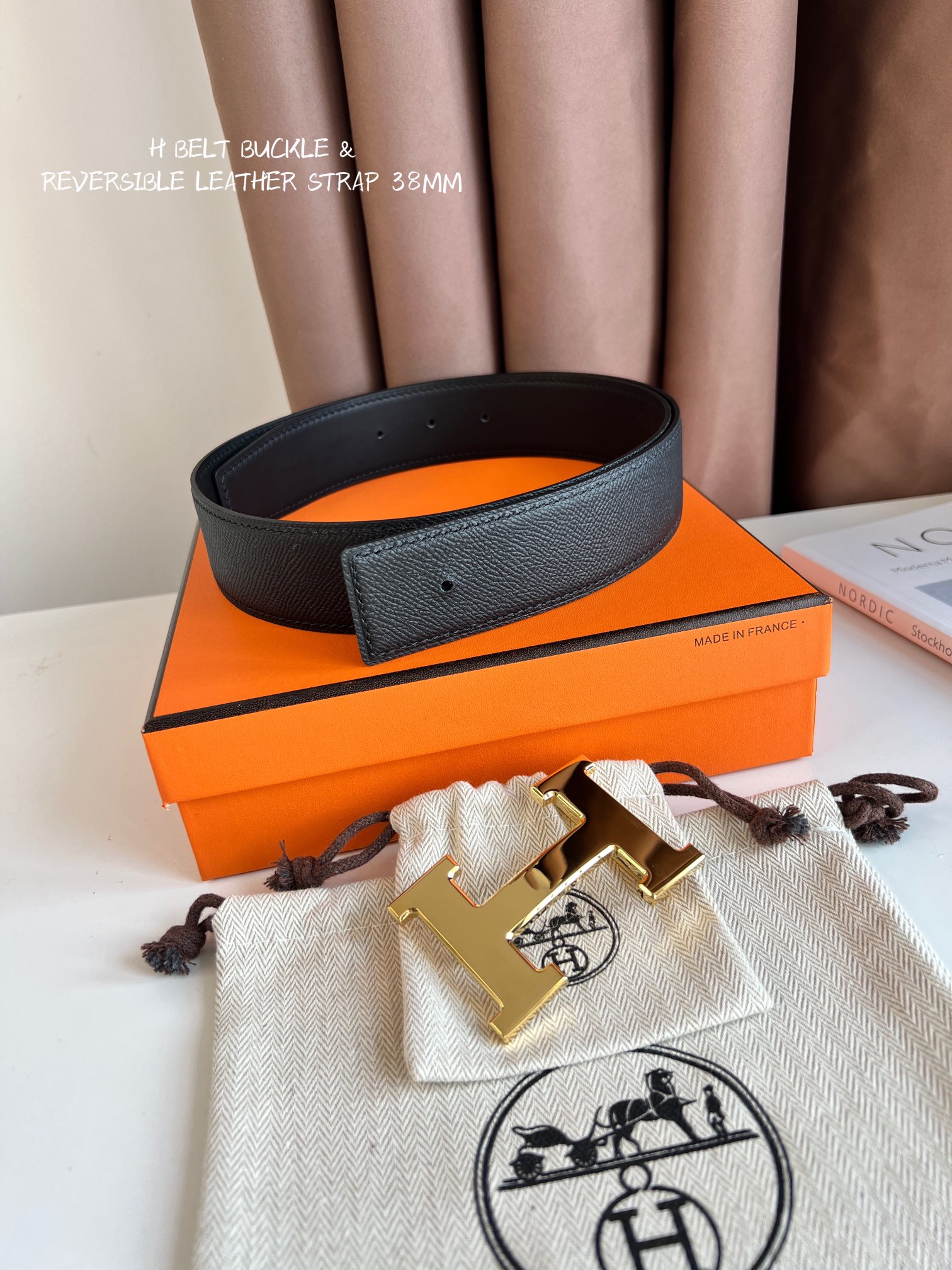 Hermes Leather Belts 1:1 Mirror Version