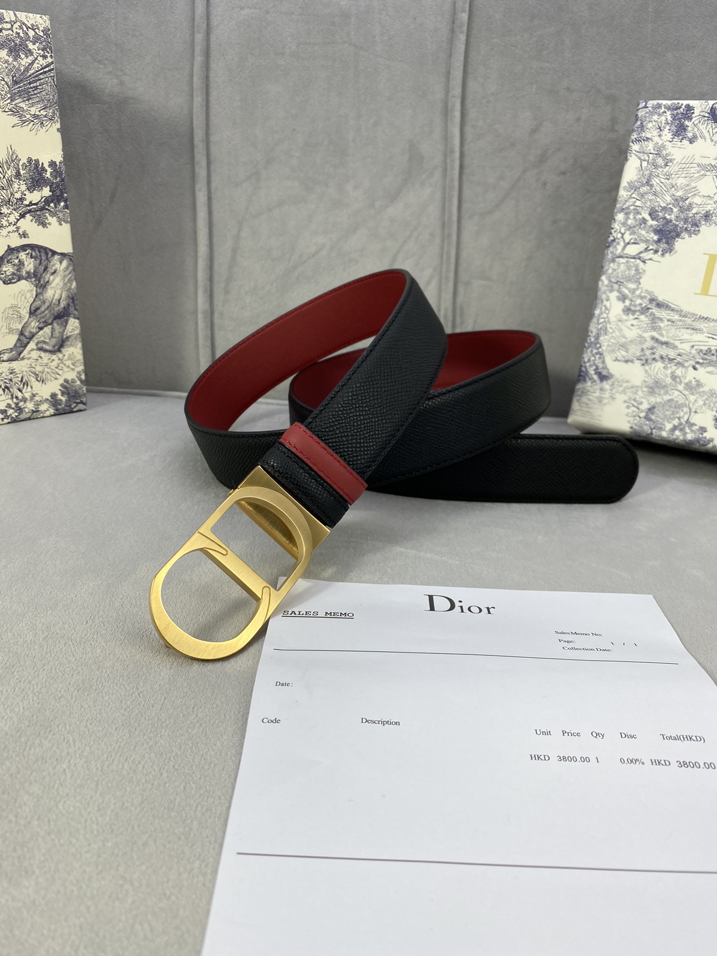 Dior Leather Belts 1:1 Mirror Version