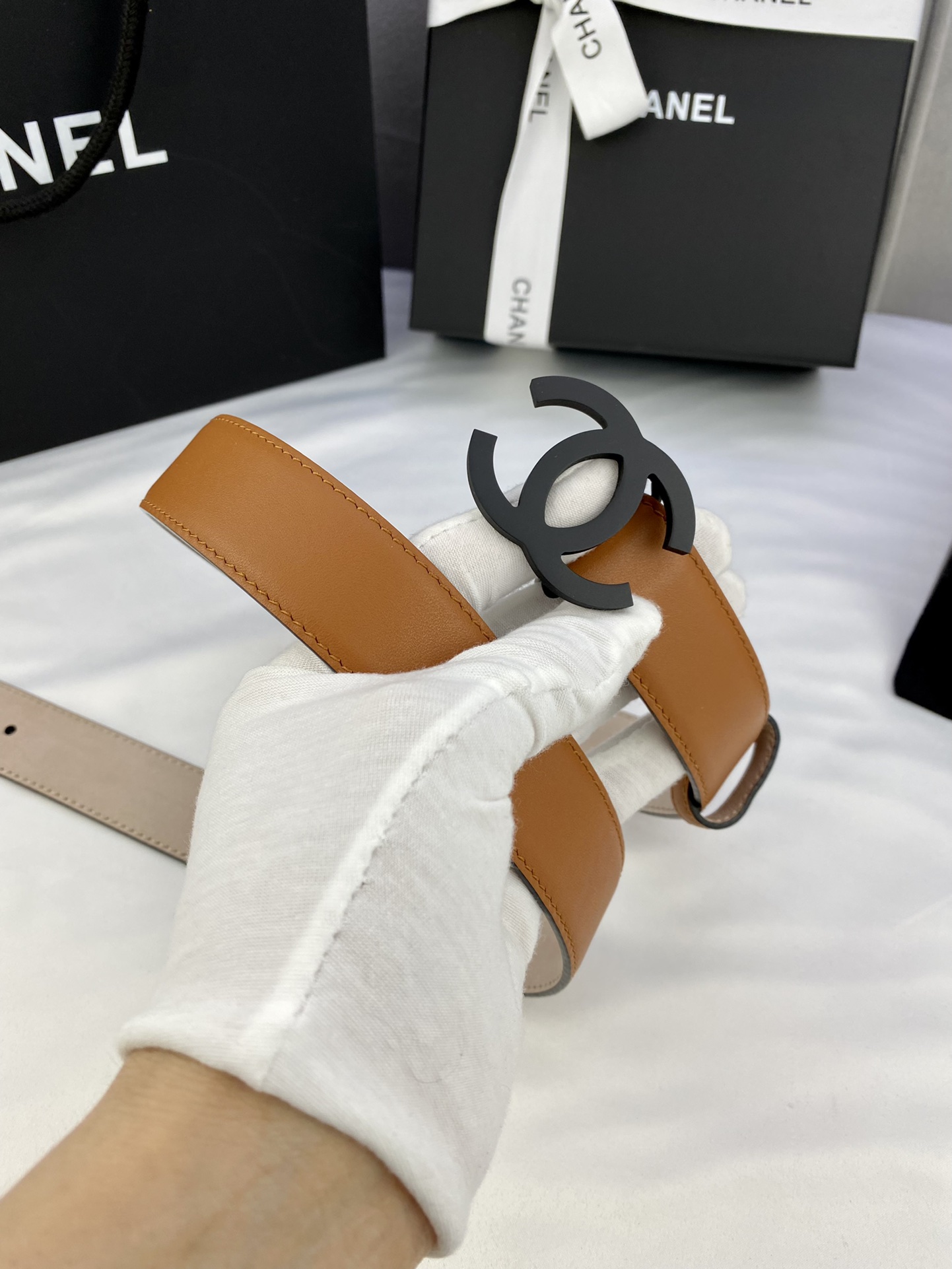 Chanel Leather Belts 1:1 Mirror Version