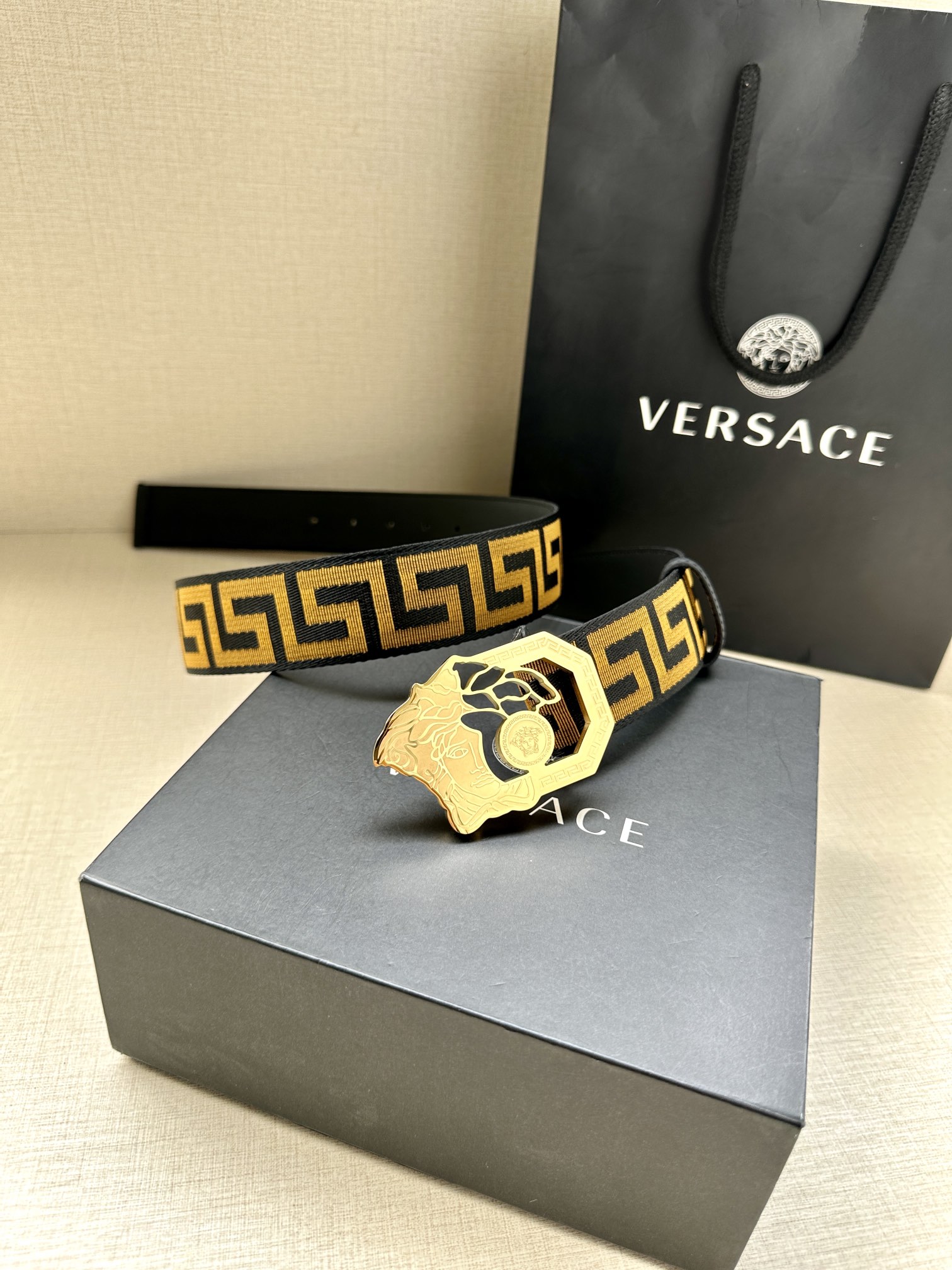 Versace Leather Belts 1:1 Mirror Version