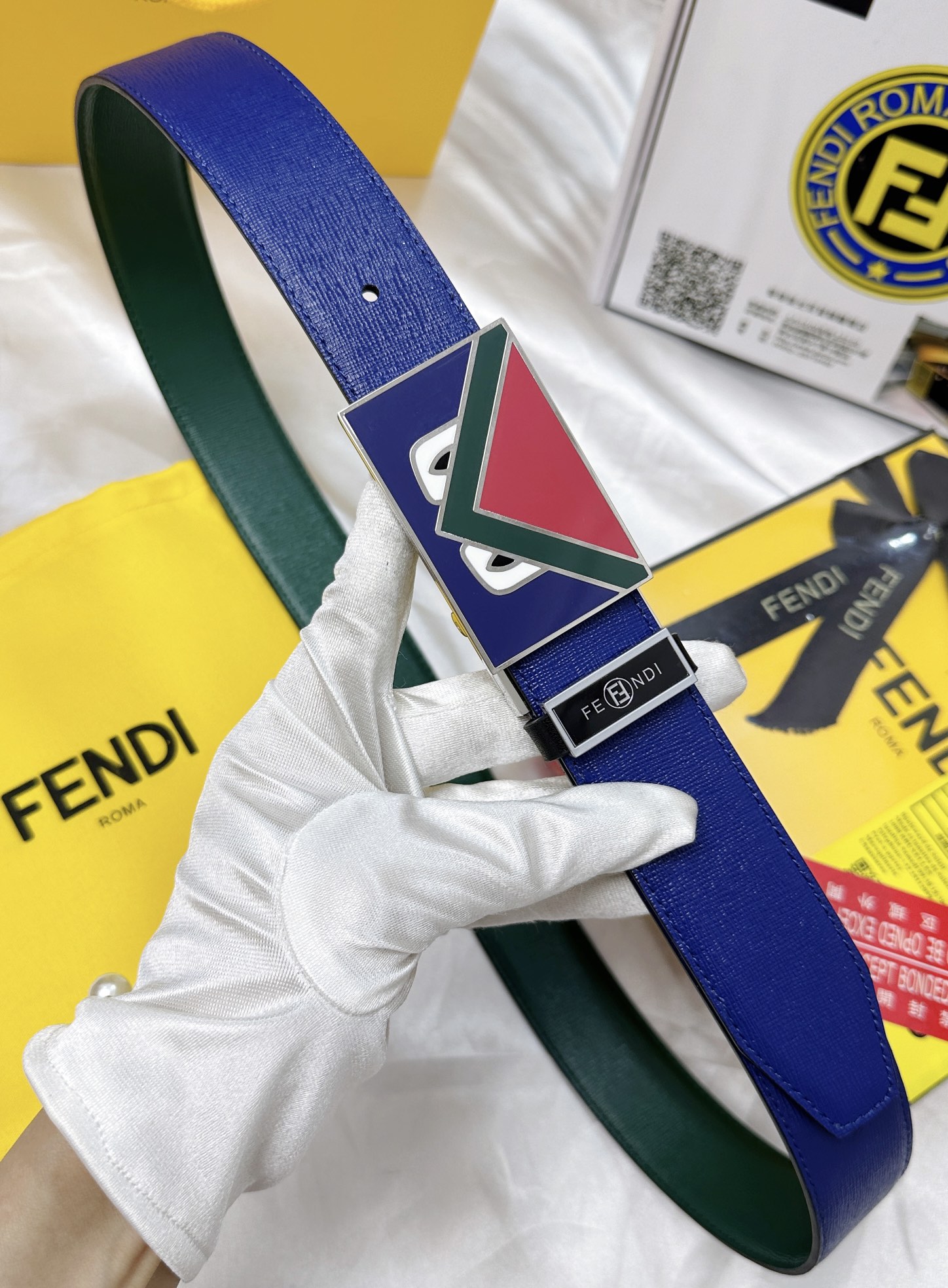 Fendi Leather Belts 1:1 Mirror Version