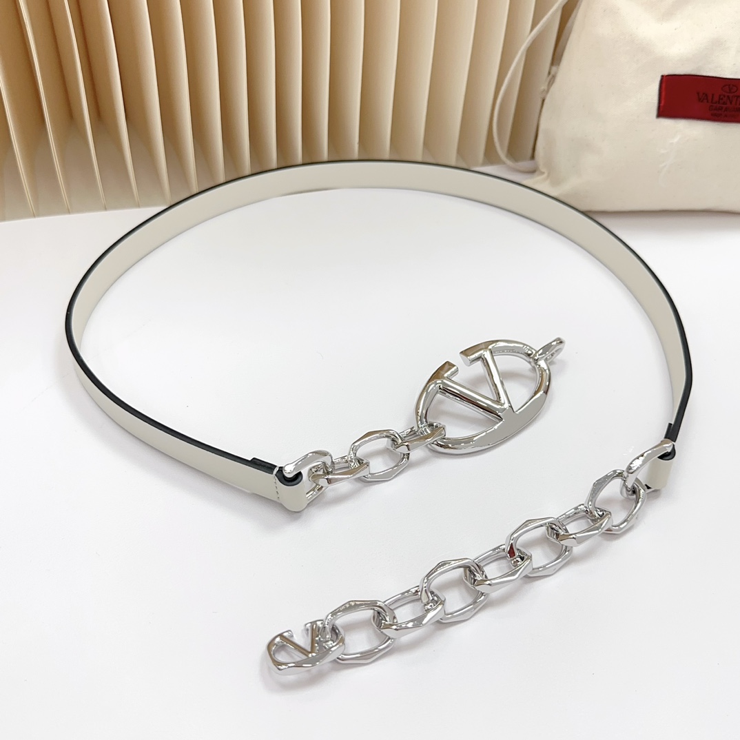 Valentino Leather Belts 1:1 Mirror Version