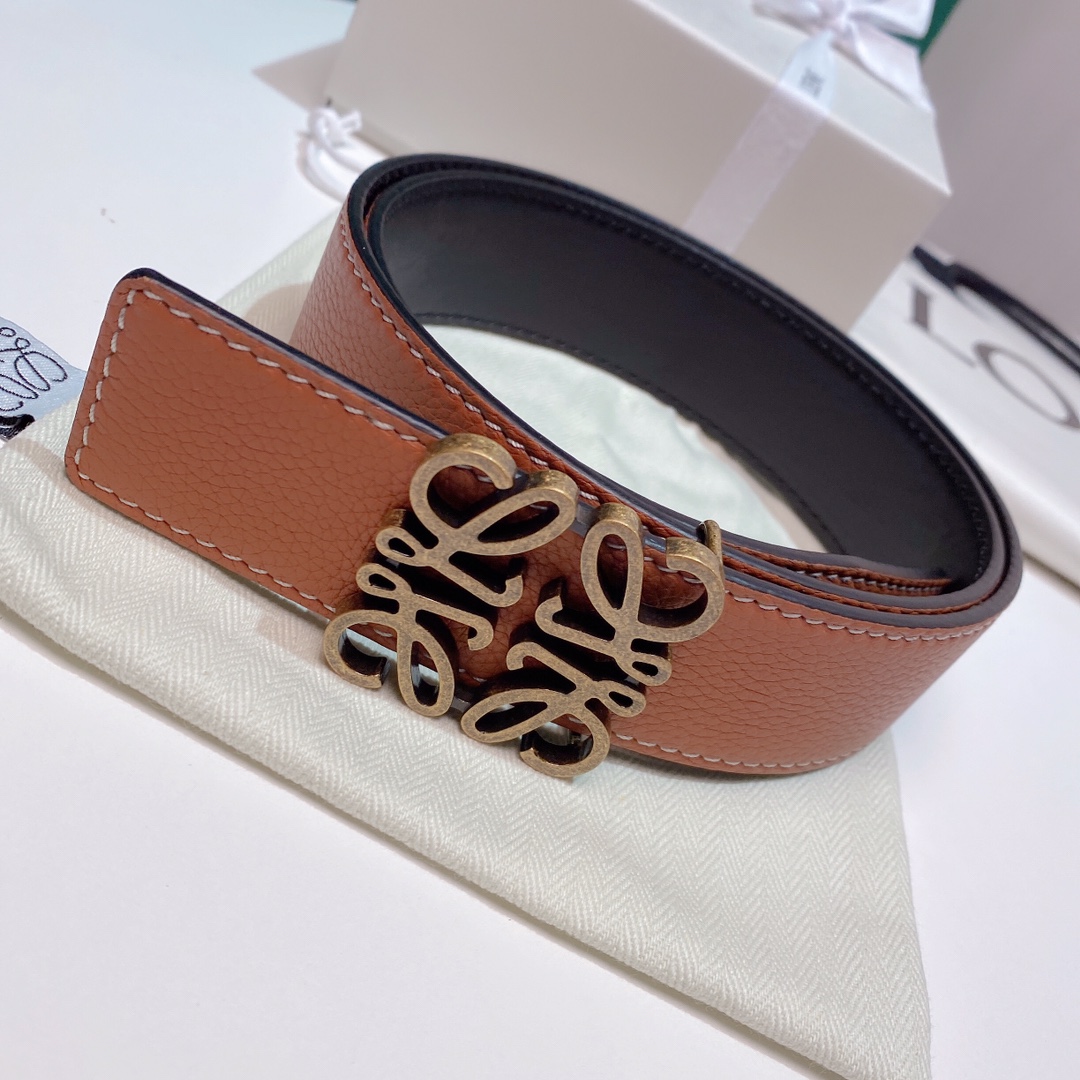 Loewe Leather Belts 1:1 Mirror Version