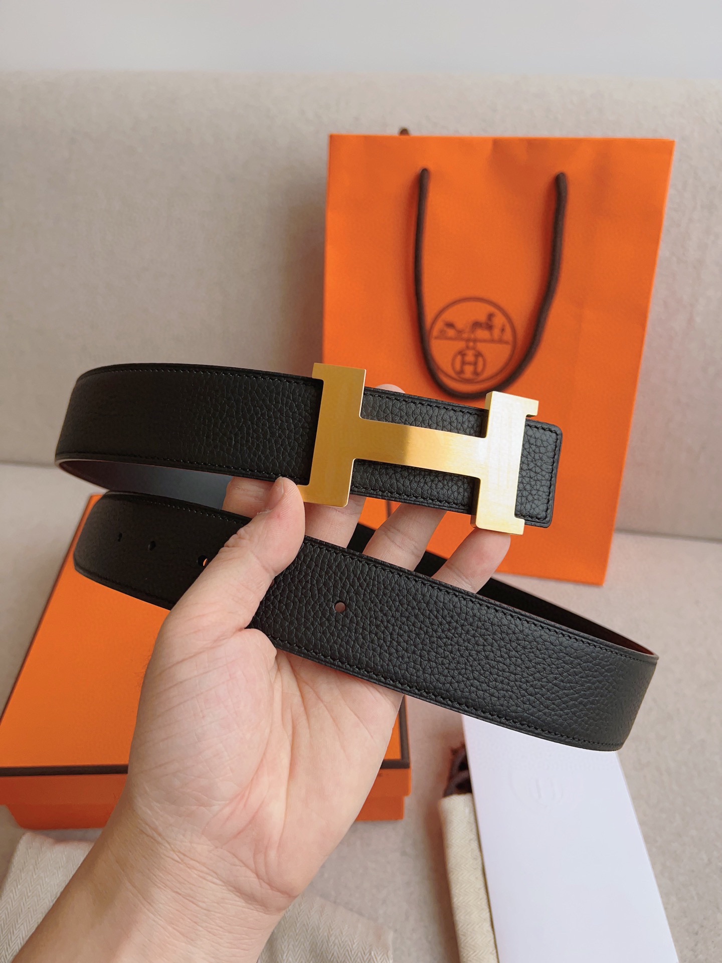 Hermes Leather Belts 1:1 Mirror Version