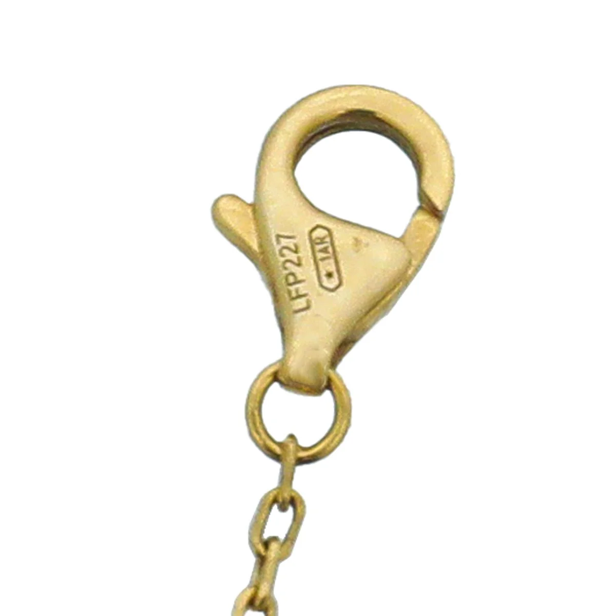 Cartier 18K Yellow Gold Diamond Juste Un Clou Necklace