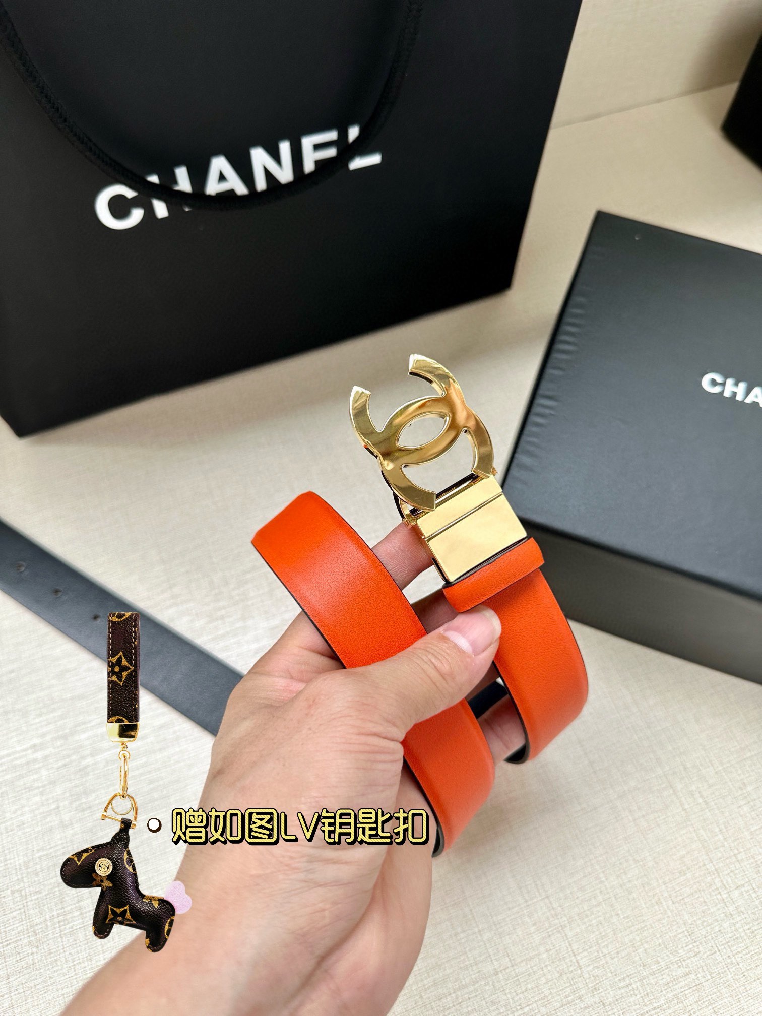 Chanel Leather Belts 1:1 Mirror Version
