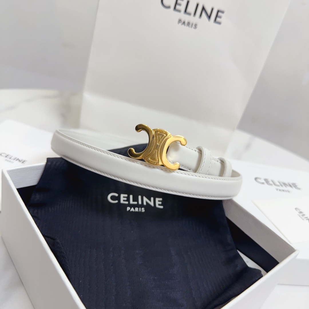 Celine Leather Belts 1:1 Mirror Version