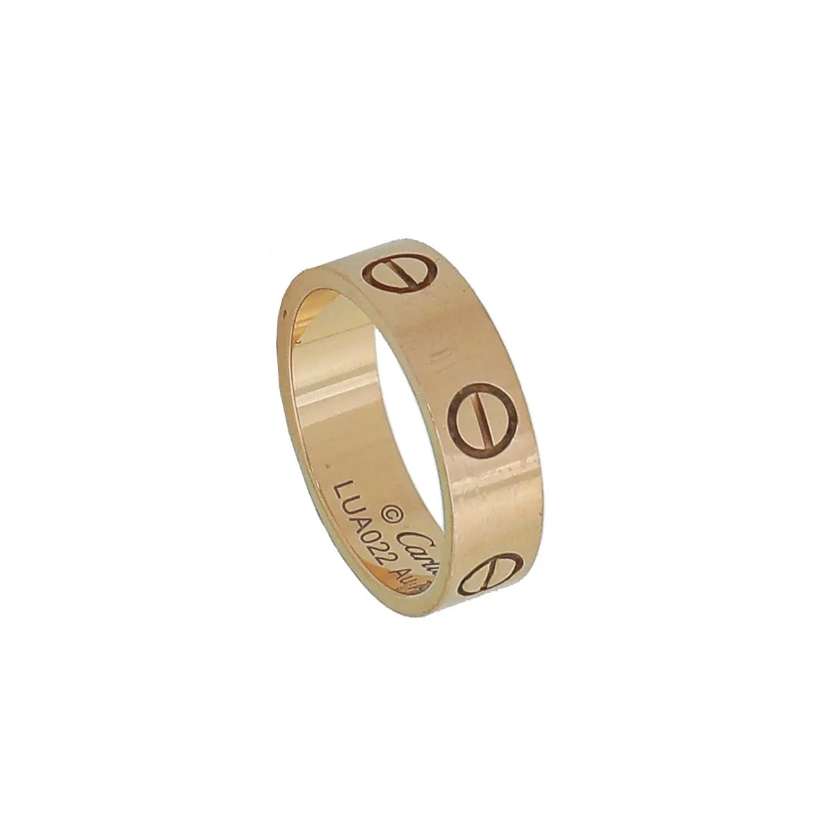 Cartier 18K Rose Gold Love Ring 53