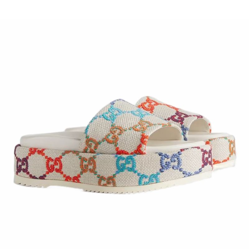 Gucci Platform Slide Sandals 623212 (Replica)