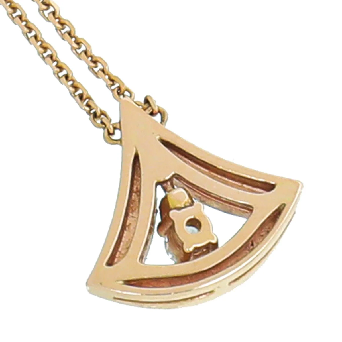 Bvlgari 18K Rose Gold Diamond Diva's Dream Necklace