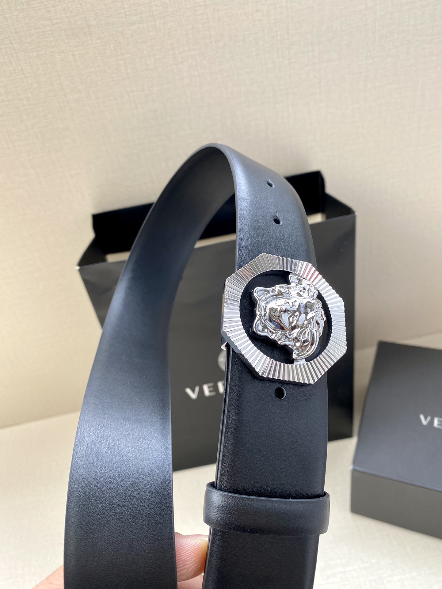 Versace Leather Belts 1:1 Mirror Version