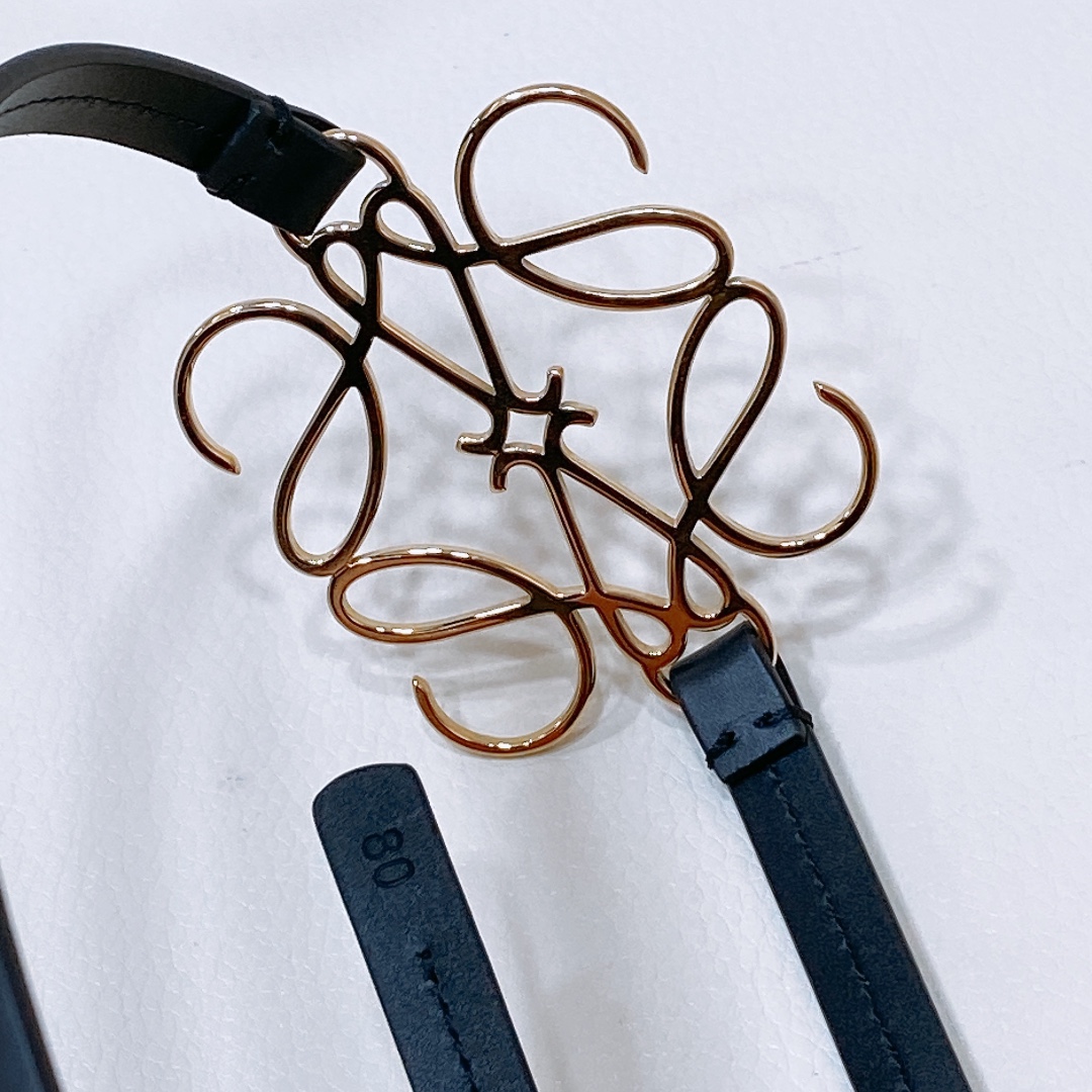 Loewe Leather Belts 1:1 Mirror Version