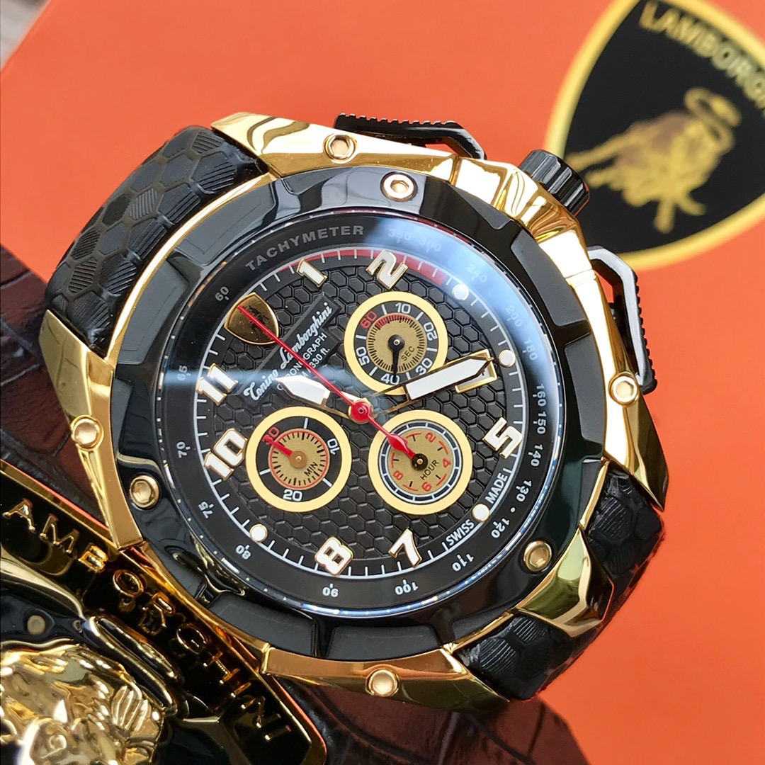 Tonino Lamborghini New Spyder Chronograph Gold 340X