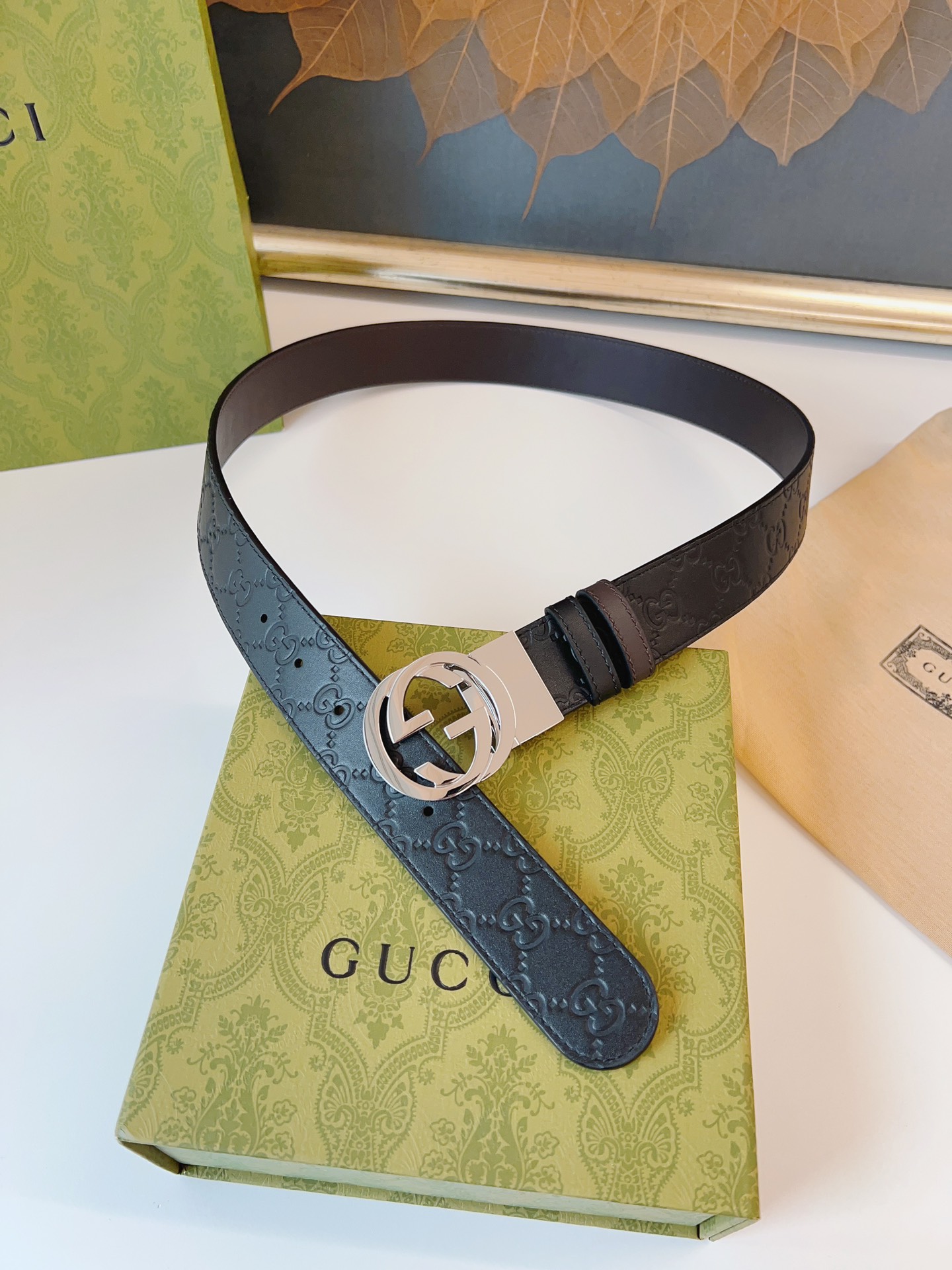 Gucci Leather Belts 1:1 Mirror Version