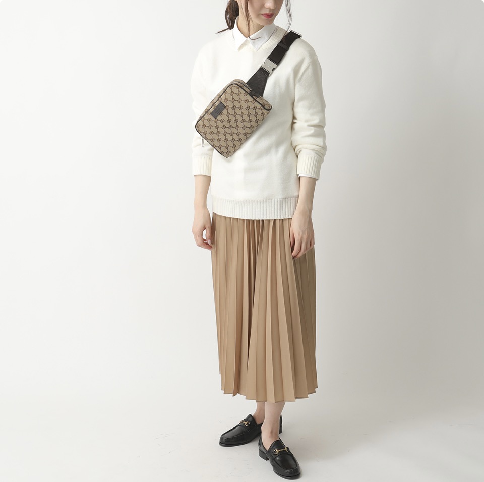 Gucci Canvas Waist bag Belt Bag (Replica)