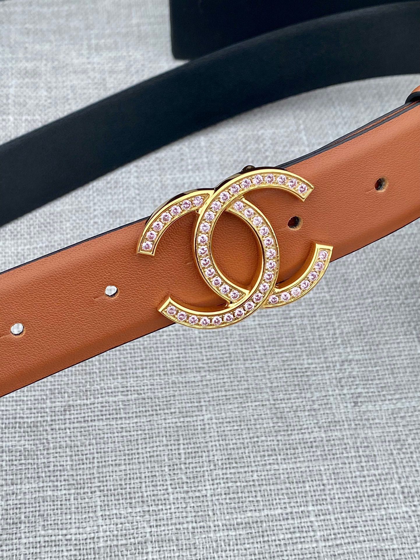 Chanel Leather Belts 1:1 Mirror Version