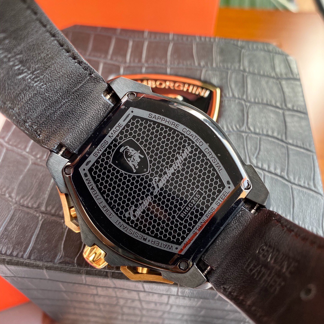 Tonino Lamborghini New Spyder Chronograph Black / Gold