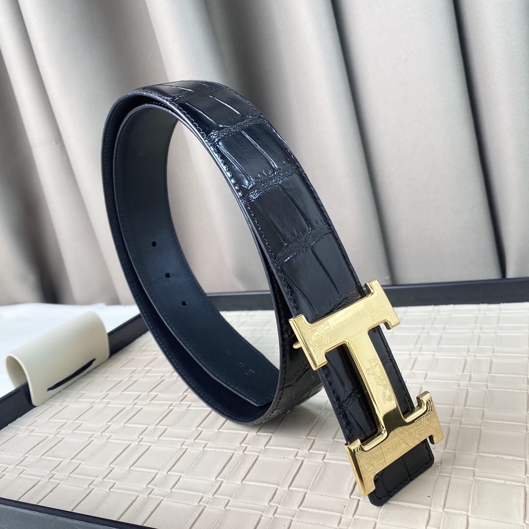 Hermes Leather Belts 1:1 Mirror Version