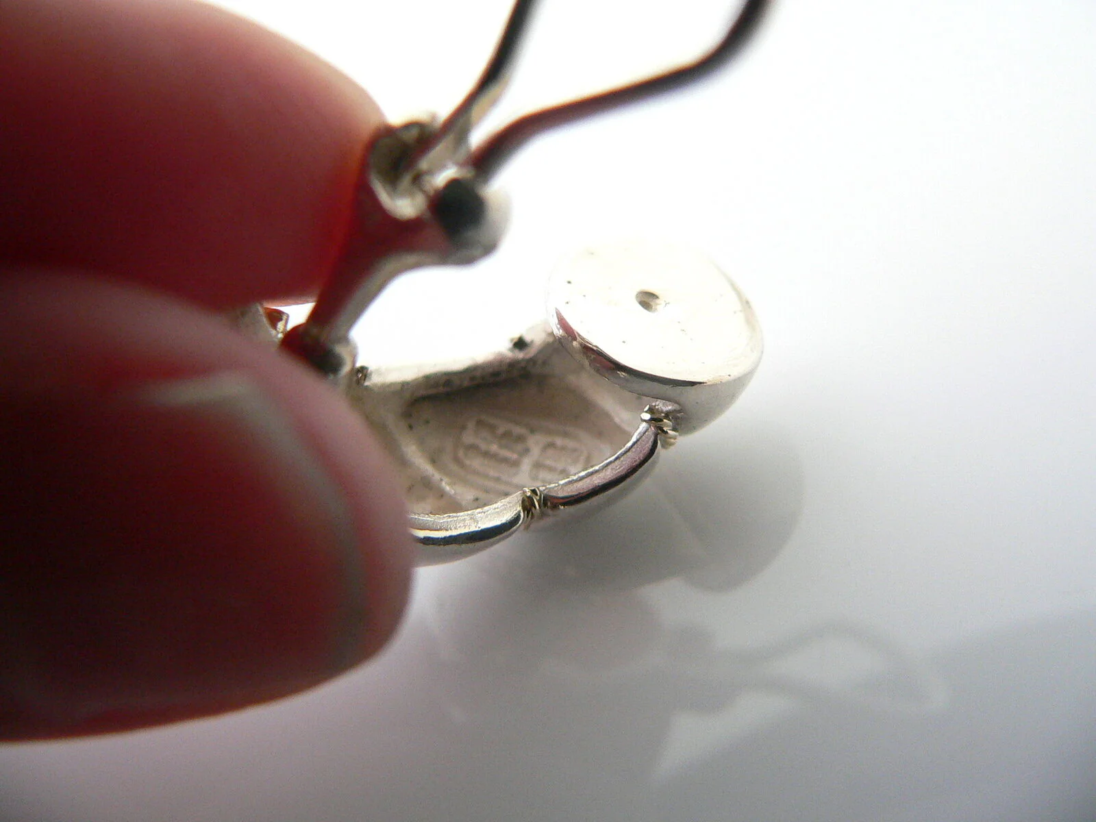 Tiffany & Co 18K Gold Silver Shrimp Shell Earrings Clip On Gift Love