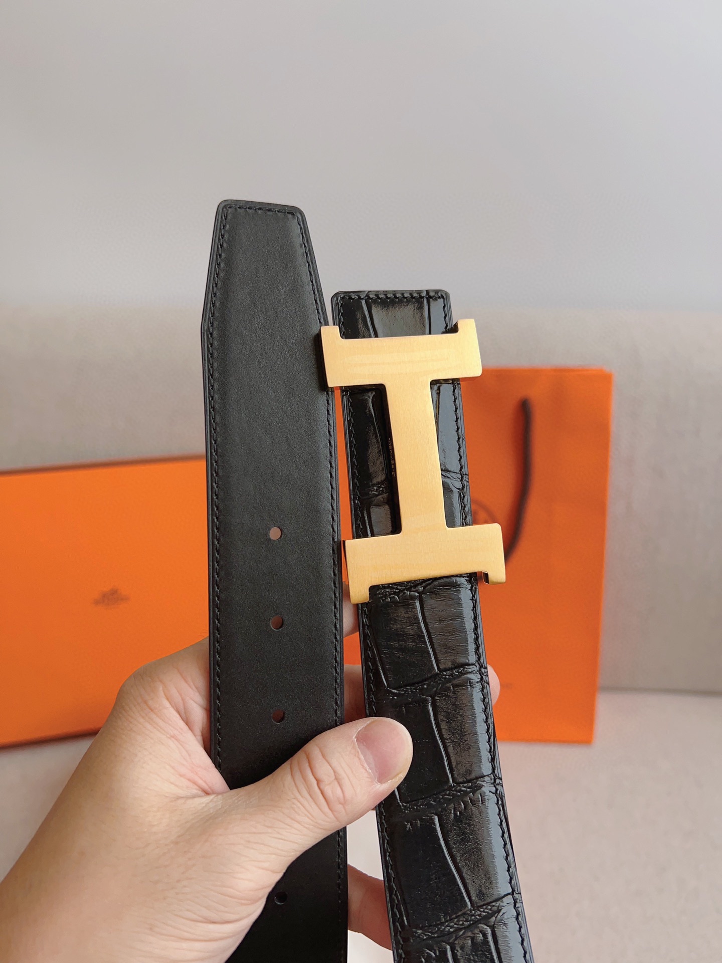 Hermes Leather Belts 1:1 Mirror Version