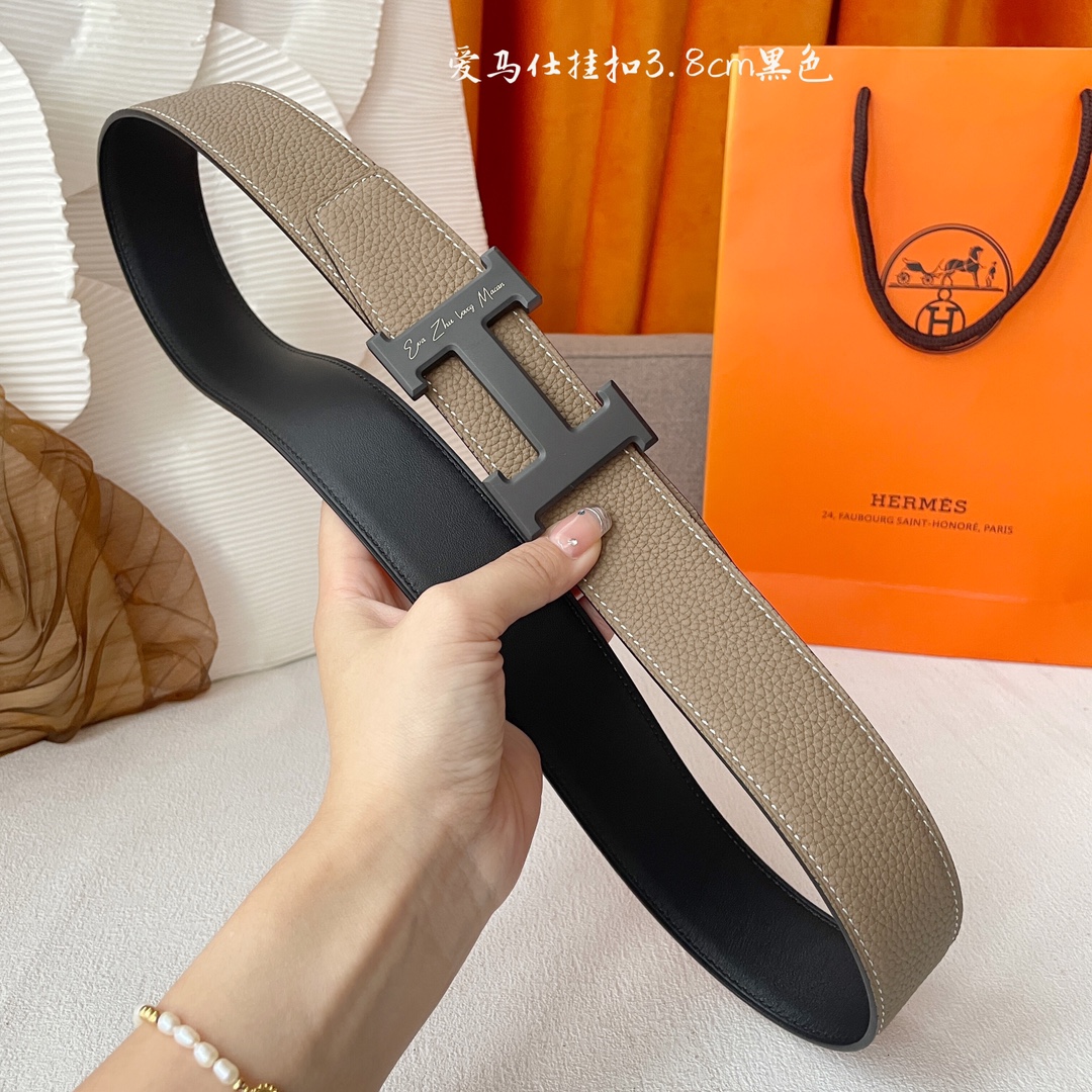 Hermes Leather Belts 1:1 Mirror Version